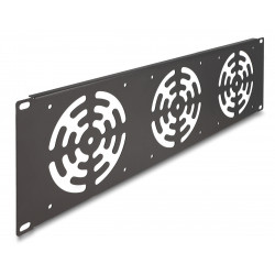 DELOCK κάλυμμα για 3x 120mm ανεμιστήρες 66747 για rack 19
