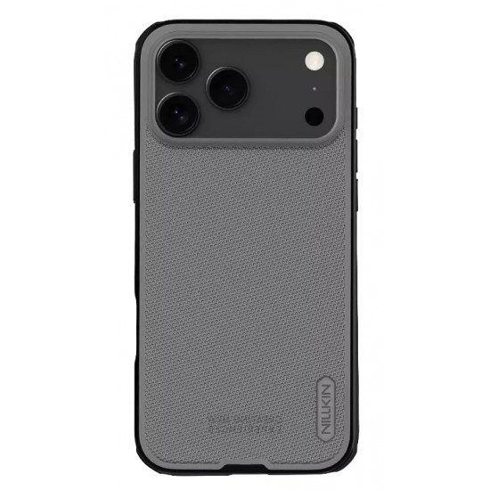NILLKIN θήκη Super Frosted Shield Pro για Apple iPhone 17 Pro, διάφανη/μαύρη
