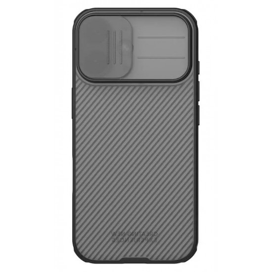 NILLKIN θήκη CamShield Pro για Apple iPhone 17, διάφανη/μαύρη