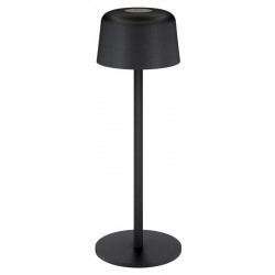 GOOBAY επιτραπέζιο φωτιστικό 77675, 3000K, dimmable, επαναφορτιζόμενο, μαύρο