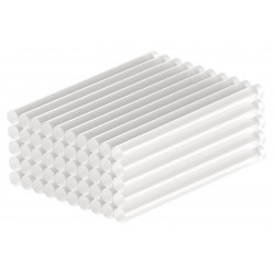 GOOBAY ράβδοι σιλικόνης 77853, Φ11mm x 200mm, διάφανο, 50τμχ