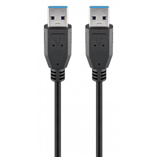 GOOBAY καλώδιο USB 3.0 95716, 5 Gbps, 0.5m, μαύρο
