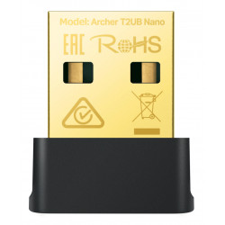 TP-LINK Nano Wi-Fi Bluetooth 4.2 USB Adapter Archer T2UB Nano, Ver. 1.0