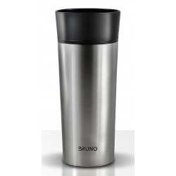 BRUNO θερμός BRN-0068, εργονομικό καπάκι, anti-slip, 360ml, ασημί