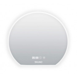 BRUNO καθρέφτης μπάνιου LED BRN-0202, ημικυκλικός, 24W, 73x80cm, IP67
