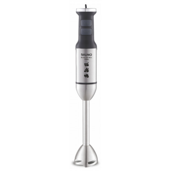 BRUNO ραβδομπλέντερ BRN-0249, 1700W, ρυθμιζόμενη ταχύτητα, 4 λεπίδες, inox-μαύρο