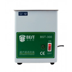 BEST Ultrasonic Cleaner BST-300, Stainless Steel, 50W