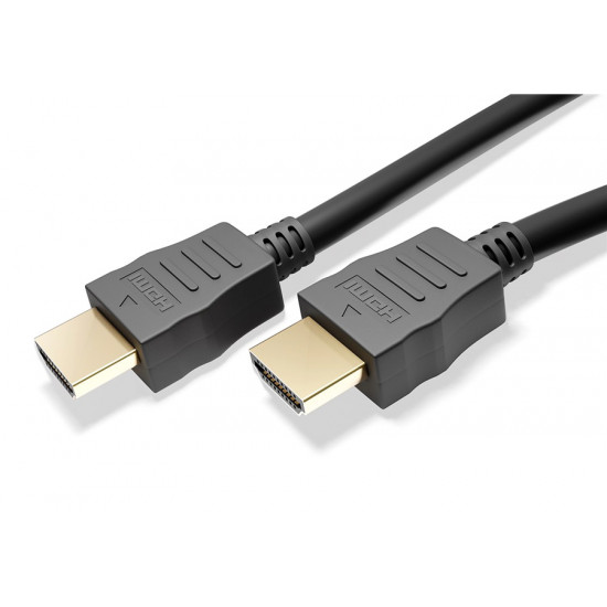 POWERTECH καλώδιο HDMI CAB-H176 με Ethernet, 4K/60Hz, 18 Gbps, 3m, μαύρο