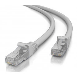 POWERTECH καλώδιο δικτύου CAB-N453, Cat 5e U/UTP, CCA, 100Hz, 1.5m, γκρι