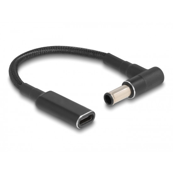 POWERTECH αντάπτορας τροφοδοσίας laptop CAB-UC065, USB-C σε Sony 6.0x4.3mm, μαύρος