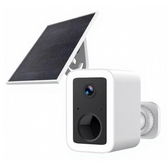 VSTARCAM smart ηλιακή κάμερα CB554 με φωτισμό, 3MP, WiFi, SD, 5200mAh, IP66
