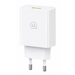 USAMS φορτιστής τοίχου T22, 1x USB, QC3.0 18W 3A, λευκός