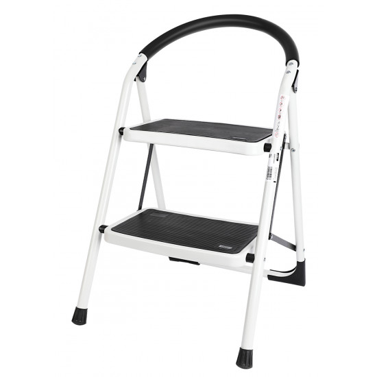 DELI σκάλα σιδήρου DL509012 με 2 σκαλοπάτια, 46cm, 150kg
