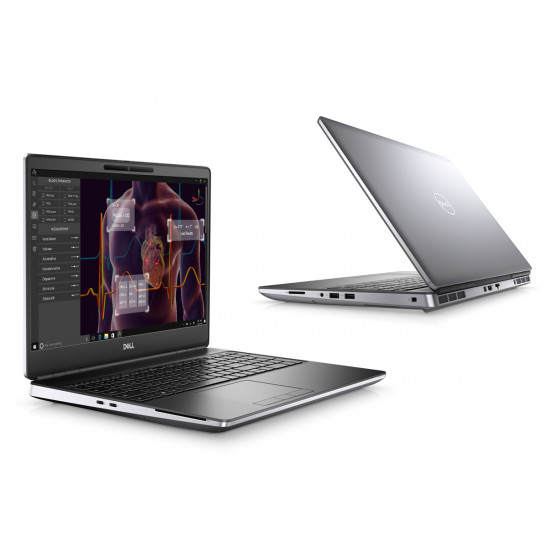DELL Laptop Precision 7550, Factory Refurbished Grade A, i5-10850H, 32/512GB SSD, 15.6