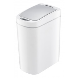 HOME USE κάδος απορριμμάτων HUH-0255 με φωτοκύτταρο, 7lt, λευκός
