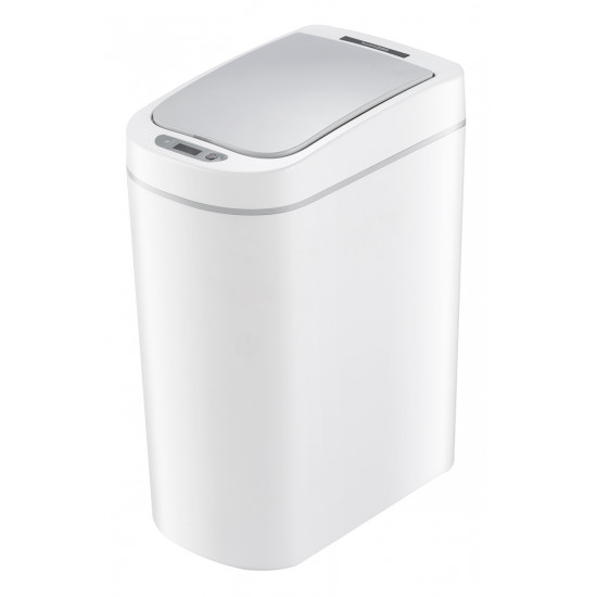 HOME USE κάδος απορριμμάτων HUH-0255 με φωτοκύτταρο, 7lt, λευκός