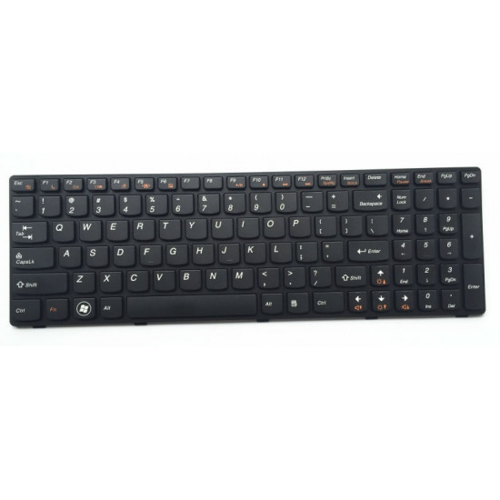 Πληκτρολόγιο για Lenovo G585/G580, US, μαύρο