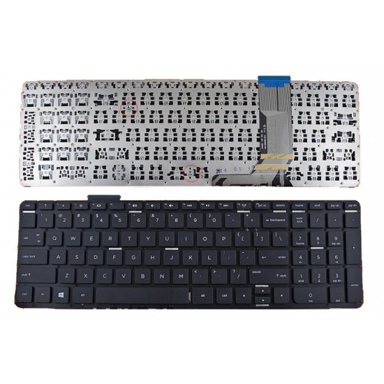 Πληκτρολόγιο για HP Envy 17-J000, no frame, μαύρο