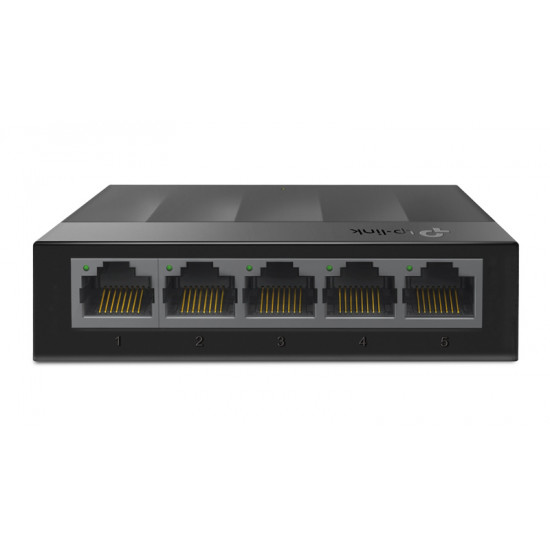 TP-LINK desktop switch LiteWave LS1005G, 5-port 10/100/1000Mbps, Ver 5.40
