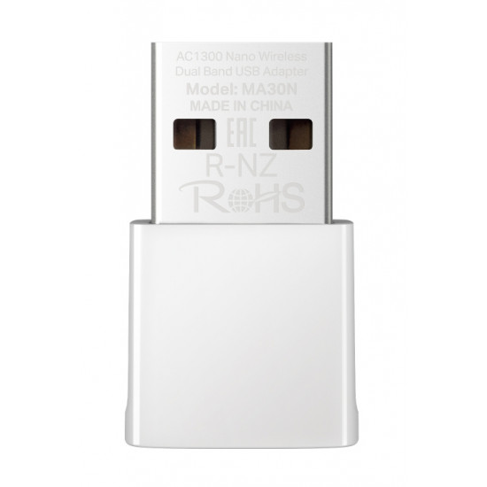MERCUSYS ασύρματος USB αντάπτορας δικτύου MA30N, AC1300, Ver 1.0