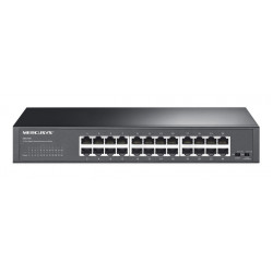 MERCUSYS desktop/rackmount switch MS124GS, 24x Gigabit θύρες, V1.0