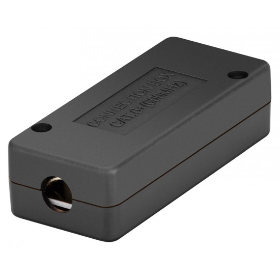 POWERTECH κυτίο σύνδεσης καλωδίων δικτύου NETW-0051, CAT 6/CAT 7, 600MHz, μαύρο