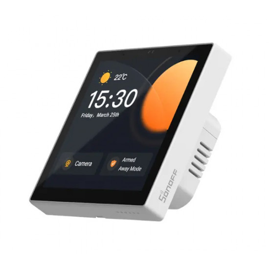 SONOFF smart panel ελέγχου NSPanel Pro, οθόνη αφής, Wi-Fi, Zigbee, λευκό