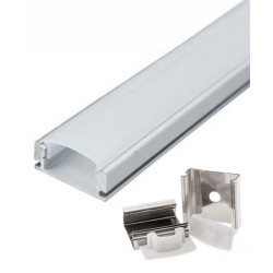 OPTONICA ράγα για καλωδιοταινία LED 5190, μεταλλική, 1m