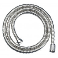 BRUNO σπιράλ ντους P2565-SPIRAL, ανοξείδωτο ατσάλι, 1.5m, ασημί