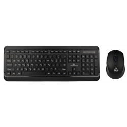 POWERTECH set ποντίκι & πληκτρολόγιο PT-1060, ασύρματο, 1600DPI, μαύρο