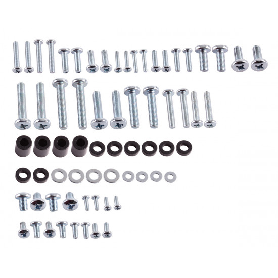 POWERTECH κιτ βιδών PT-1446 για εγκατάσταση βάσης τηλεόρασης, 68τμχ