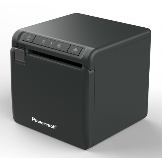 POWERTECH θερμικός εκτυπωτής αποδείξεων PT-1507, USB/Ethernet/Serial, auto cutter, μαύρος
