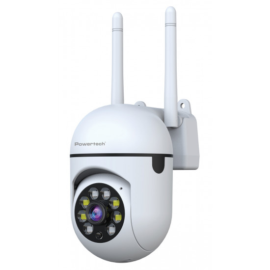 POWERTECH smart κάμερα PT-1546, 2MP, WiFi, PTZ, SD