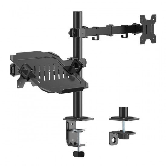 POWERTECH βάση γραφείου οθόνης & laptop PT-1569, 17-32