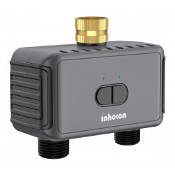 INHOCON smart προγραμματιστής ποτίσματος SGW08W, 2 θέσεων, WiFi, IP55