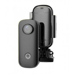 SJCAM mini action camera C100+, 4K, 15MP, Wi-Fi, αδιάβροχη, μαύρη