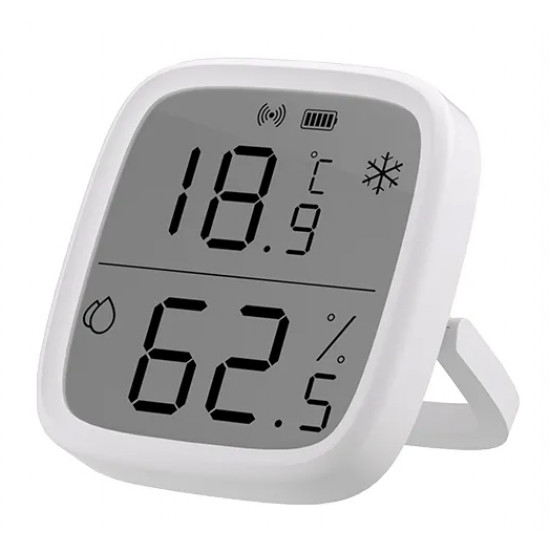 SONOFF smart θερμόμετρο & υγρασιόμετρο SNZB-02D, LCD, ZigBee