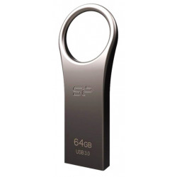 SILICON POWER USB Flash Drive Jewel 80, 64GB, USB 3.2, ασημί