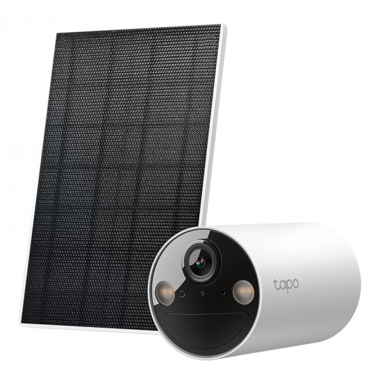 TP-LINK smart ηλιακή κάμερα Tapo C410 KIT, 2K/3MP, WiFi, IP65, V2.0