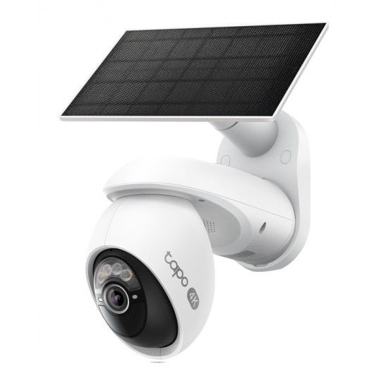 TP-LINK smart ηλιακή κάμερα Tapo C660 KIT, 4K/8MP, WiFi, PTZ, SD, IP65, EU/1.0