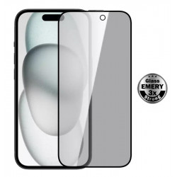 POWERTECH tempered glass Emery Private 5D TGC-0767 για iPhone 16, full glue