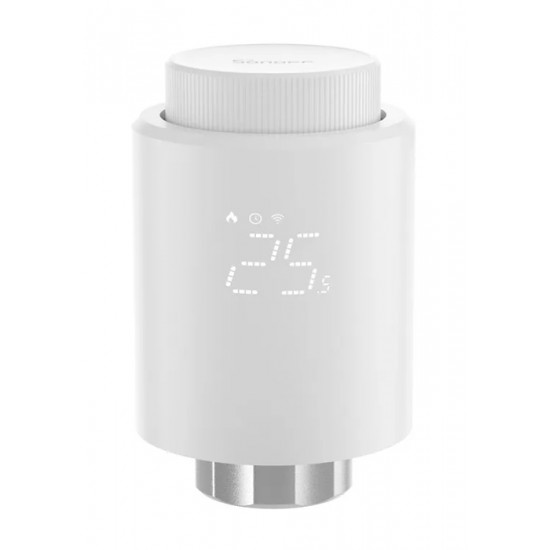 SONOFF smart θερμοστατική βαλβίδα για καλοριφέρ TRVZB, ZigBee, M30x1.5, 48x76mm, 6-28°C