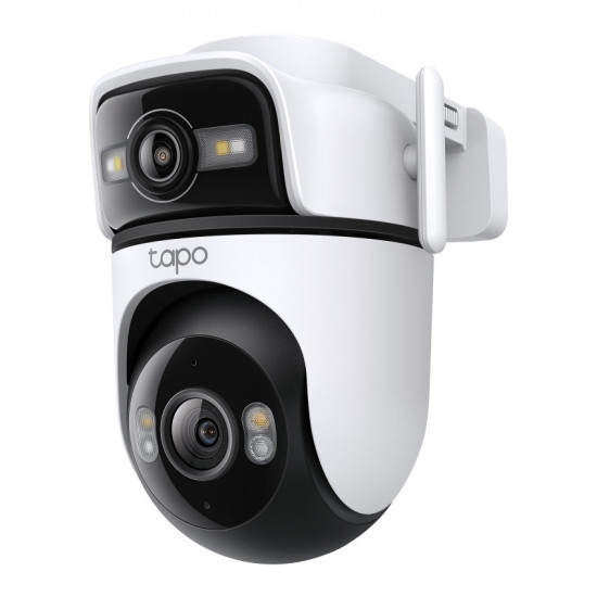 TP-LINK smart κάμερα Tapo C545D, dual lens, 2K/3MP, WiFi, PTZ, IP66, V1.0