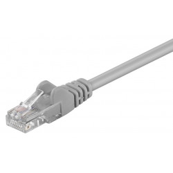 GOOBAY καλώδιο δικτύου 68387, CAT 5e U/UTP, CCA, 7.5m, γκρι