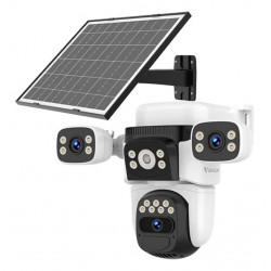 VSTARCAM smart ηλιακή κάμερα BG621SR, triple lens, 2MP, 4G, SD, PTZ, IP66