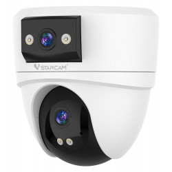 VSTARCAM smart κάμερα CS2DR, 3MP, dual lens, WiFi, PTZ, SD