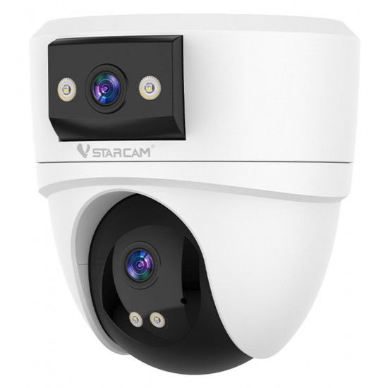 VSTARCAM smart κάμερα CS2DR, 3MP, dual lens, WiFi, PTZ, SD