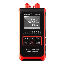 NOYAFA tester καλωδίων οπτικής ίνας NF-916, 850-1650nm, -60~8dBm