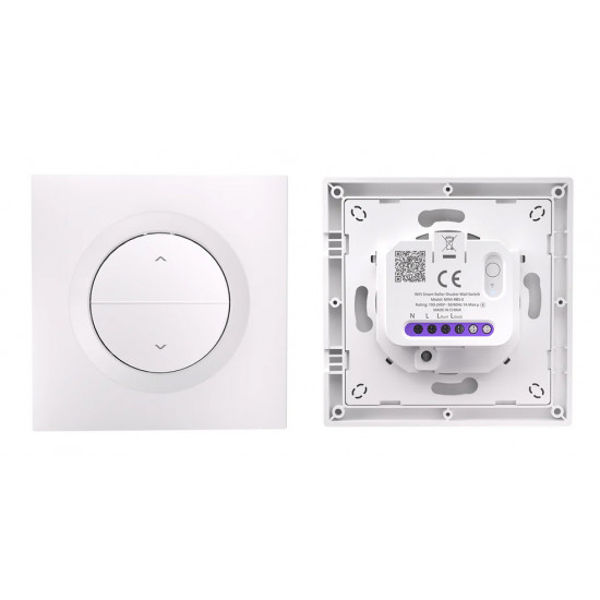SONOFF smart επιτοίχιος διακόπτης ρολών Orb-RBS, WiFi, Matter, 1A, λευκός
