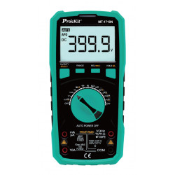 PROSKIT ψηφιακό πολύμετρο MT-1710N, μέτρηση AC/DC, True RMS, NCV